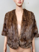 Vintage Genuine Mink Cape Stole
