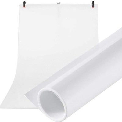 Fotohintergrund PVC Weiß 120x200cm  matte Oberfläche Studio Fotografie