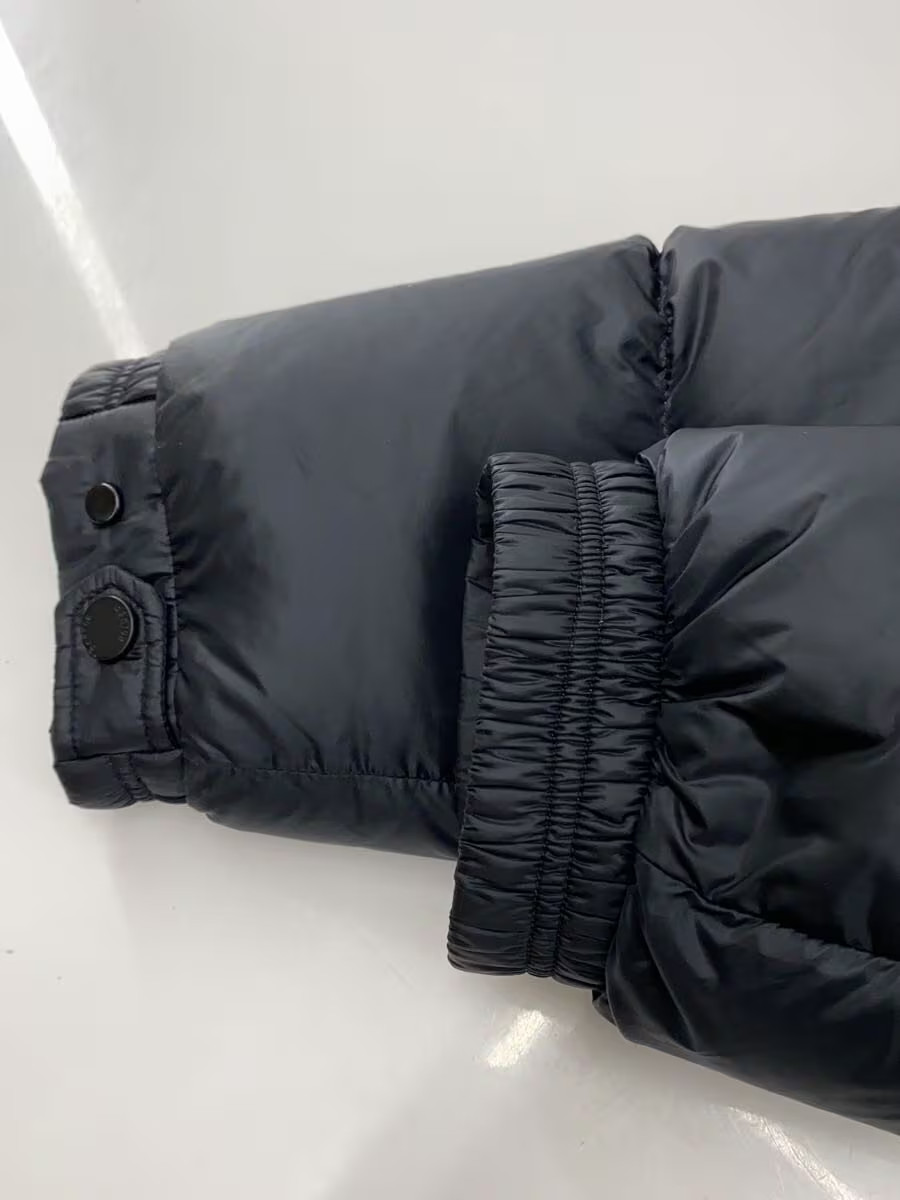DANTON Down Jacket, Medium, Nylon, Black, Solid C… - image 5