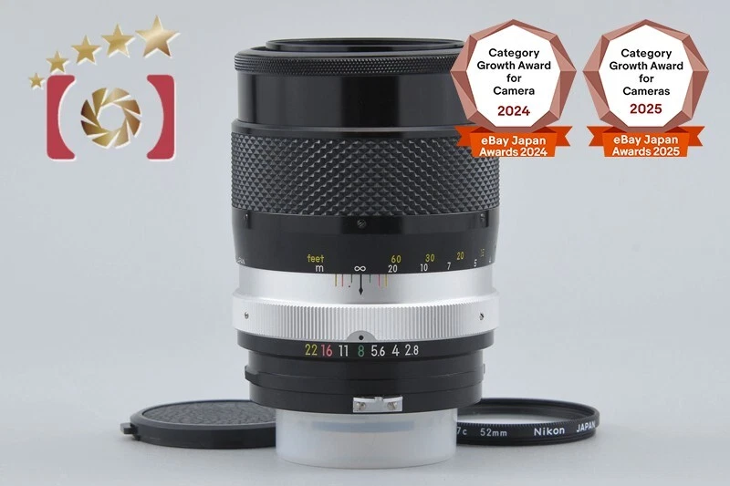 Objectif Nikon Nikkor 135 Mm F/2.8 AI - #871953, Avec Bouchons, Bon état