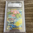 Pokemon Mega Venusaur Ex 155/132  Secret Rare -  Mega Evolution - CGC 9 Mint
