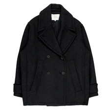 Studio Nicholson Charcoal Carew Peacoat