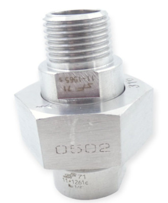 Schwer Fittings GF-141CR12-7 Verschraubung konisch, Innen-Außengewinde