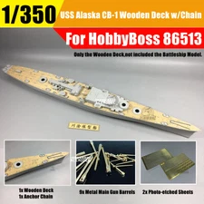 1/350 USS Alaska CB-1 Battleship Super Detail-up Upgrade Kit for HobbyBoss 86513