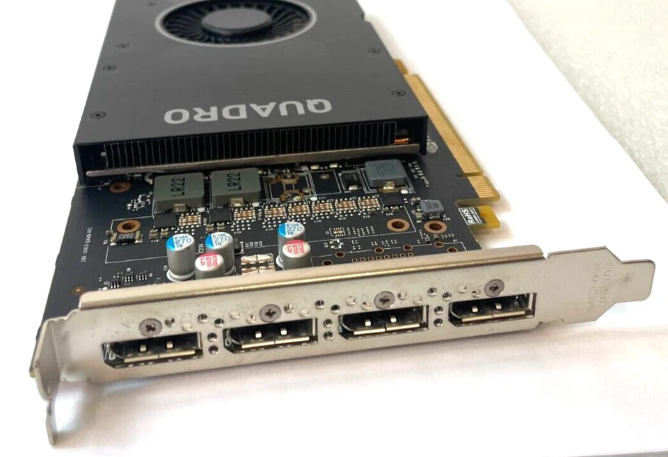 NVIDIA Quadro P2000 5GB GDDR5 4x DisplayPort GPU Video Graphics Card Dell 87CG5 - Image 2 of 2