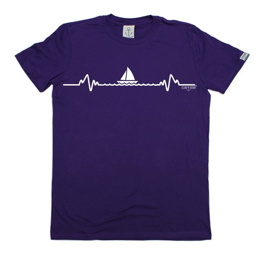 Sailing Pulse T-SHIRT Boat Sailor Doctor Nurse Medic Yacht birthday fashion gift - Picture 9 of 11