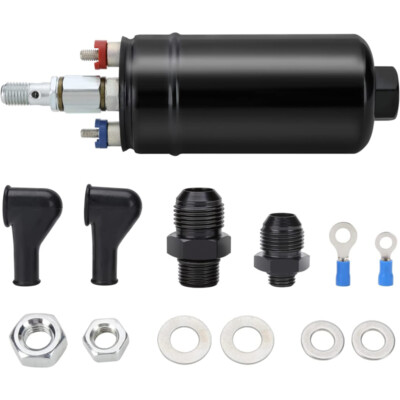 #ad 380LPH Universal External Inline Electric High Pressure Fuel Pump E85√💟 $56.04