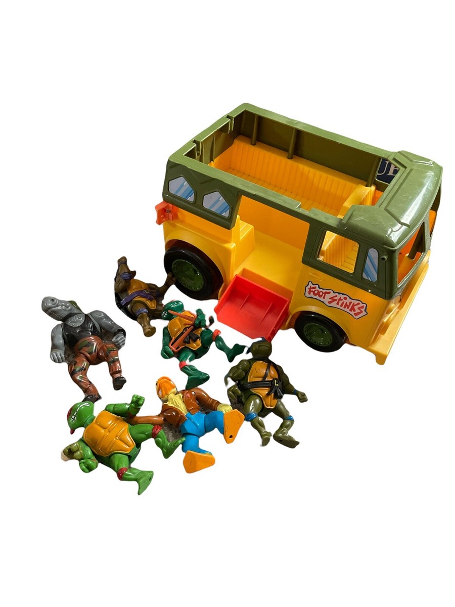 RXHxTMNT Turtles Figure Set＆Walker Wagon REALxHEAD x Unbox Industries Presents TMNT TURTLE WALKER WAGON V2