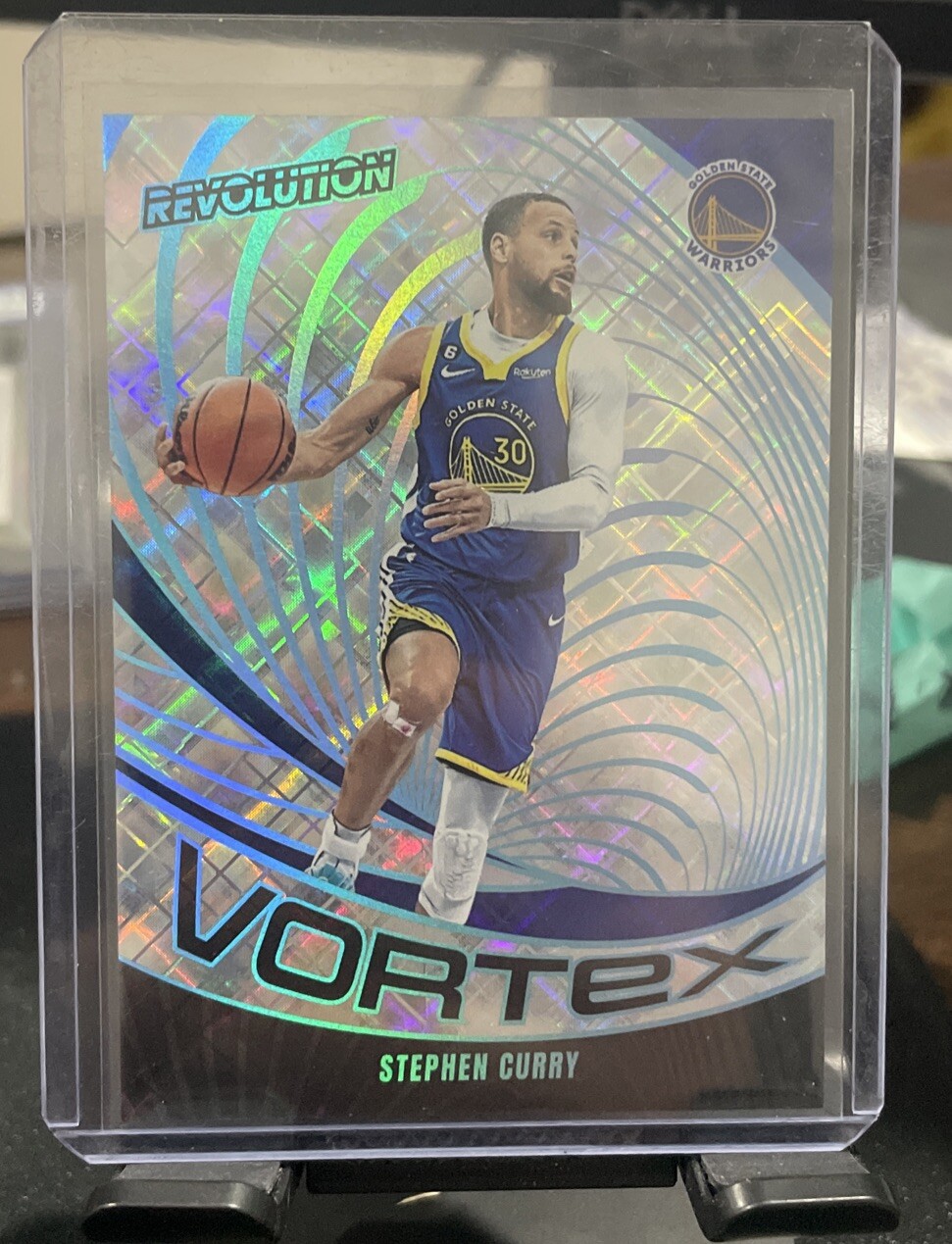 2023-24 Panini Revolution Stephen Curry Vortex Cosmic #28 Warriors #d 11/99