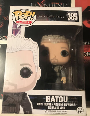 Ghost IN The Shell Pop! Movies Vinyl Figurine Batou 9 CM Funko Figure No: 385