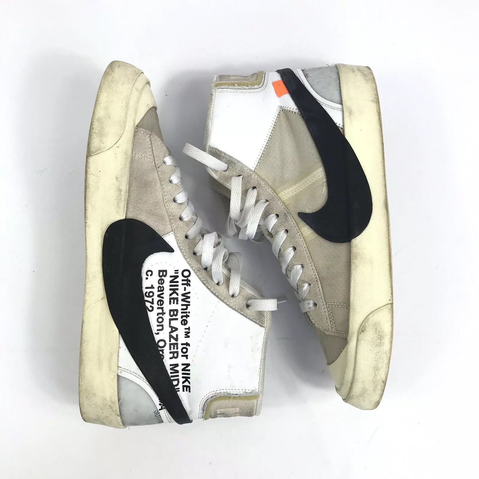 OFF WHITE X NIKE NIKE x OFF WHITE BLAZER MID SNEAKERS TAGLIA: UK8 US9
