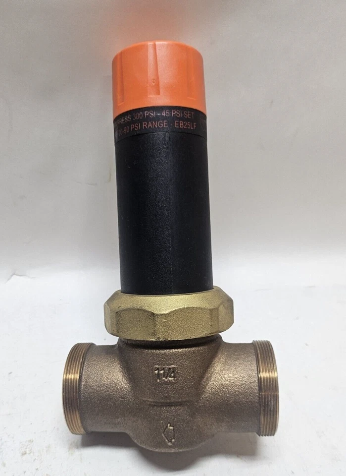 Cash Acme EB45-CC 1-1/4" Pressure Reducing Valve Double Union SWT 23143-0045 - Image 3 of 4