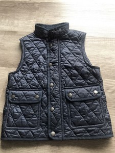 burberry vest kids blue