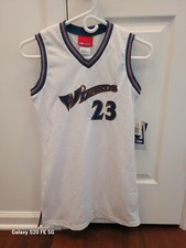 NWT Vintage Reebok Michael Jordan 23 Washington Wizards Girl's Jersey, YM
