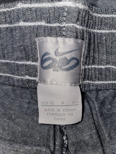 Nike 6.0 Damengröße Small 3-5 grau kurze Shorts Skate verstellbare Länge Leinen/Babybett - Bild 4 von 8