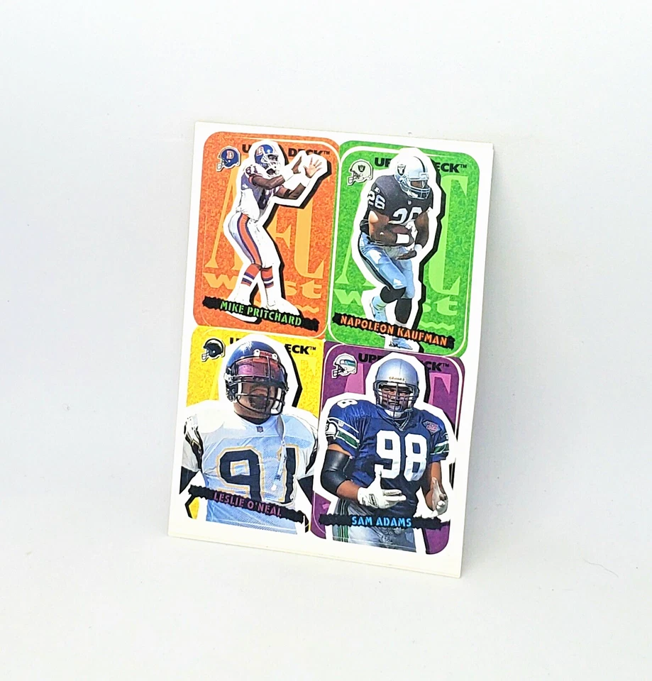 1995 Upper Deck Collector's Choice Stick-Ums #84 NFL - Image 2 of 3