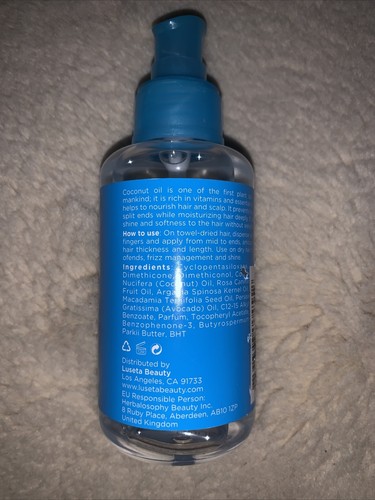 Aceite de coco, suero para reparación del cabello, 3,38 fl oz (100 ml) - Imagen 2 de 2