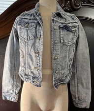 The Best Distressed Denim Jacket By Lost! Size Small