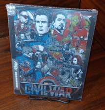 Captain America Civil War 4K UHD Steelbook Mondo- EU IMPORT -NEW-Free Box S&H