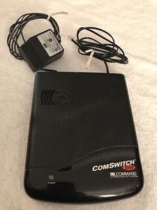 Command Communications Com (CS5500) 4-Ports External Switch w/Instructions