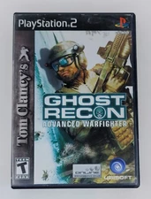 PlayStation 2 Tom Clancy's Ghost Recon Advanced Warfighter Video Game CIB 
