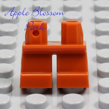 NEW Lego Minifig Dark ORANGE SHORT LEGS - Boy Girl Kid Child Jeans Pants Lower