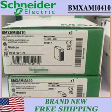 NEW in Sealed Box Schneider Modicon BMXAMI0410 BMX-AMI-0410 Free Ship