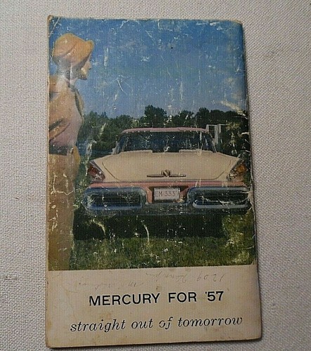 1957 MERCURY OWNERS MANUAL - Picture 3 of 3