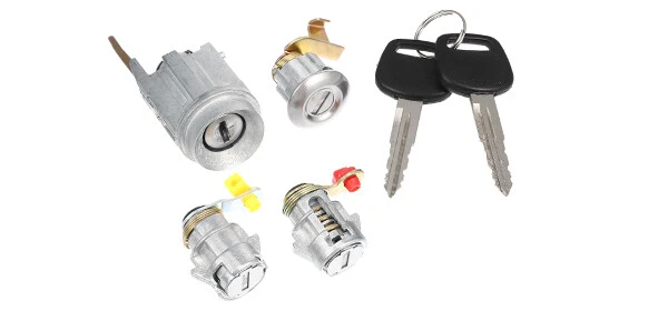 Ignition Switch Lock Cylinder with Key Four Custom for Toyota 4Runner 1990-1995 - Image 2 of 4