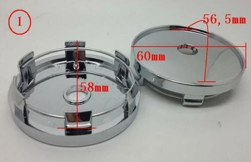 4 Tappi Coprimozzo ALFA ROMEO Gold Giulietta 159 146 147 Brera Fregi CERCHI 60mm Foto 2 de 4