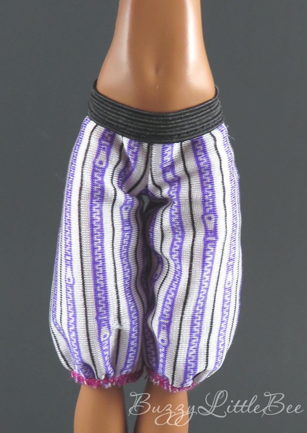 Monster High Doll Clawdeen Wolf Ghoul Sports Baseball Jersey Knicker ...