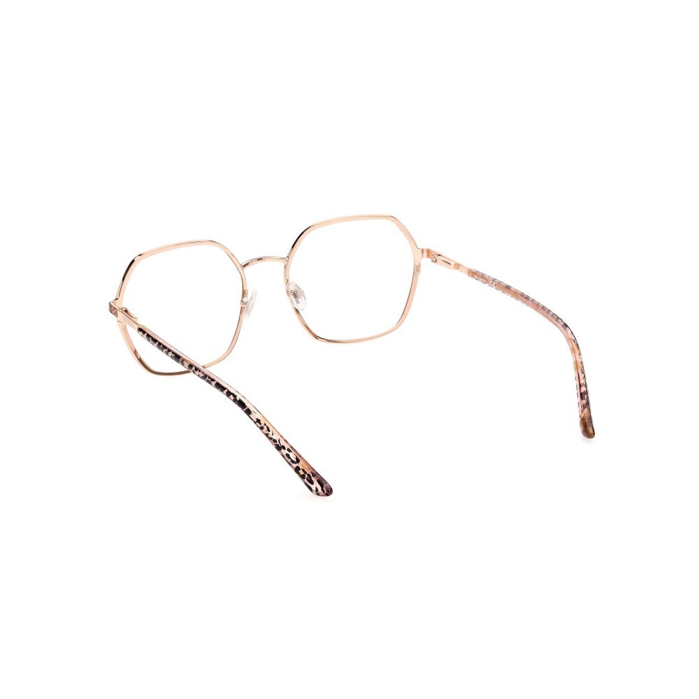 GUESS GU2912 Rose Gold Glitter 028 Metal Optical Eyeglasses Frame 5519