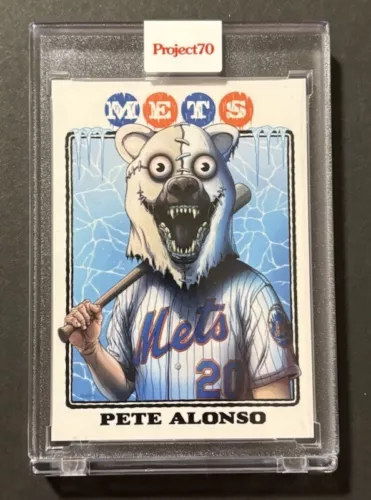 2021 Topps Project 70 - Alex Pardee 2008 Topps Baseball #355 Pete Alonso