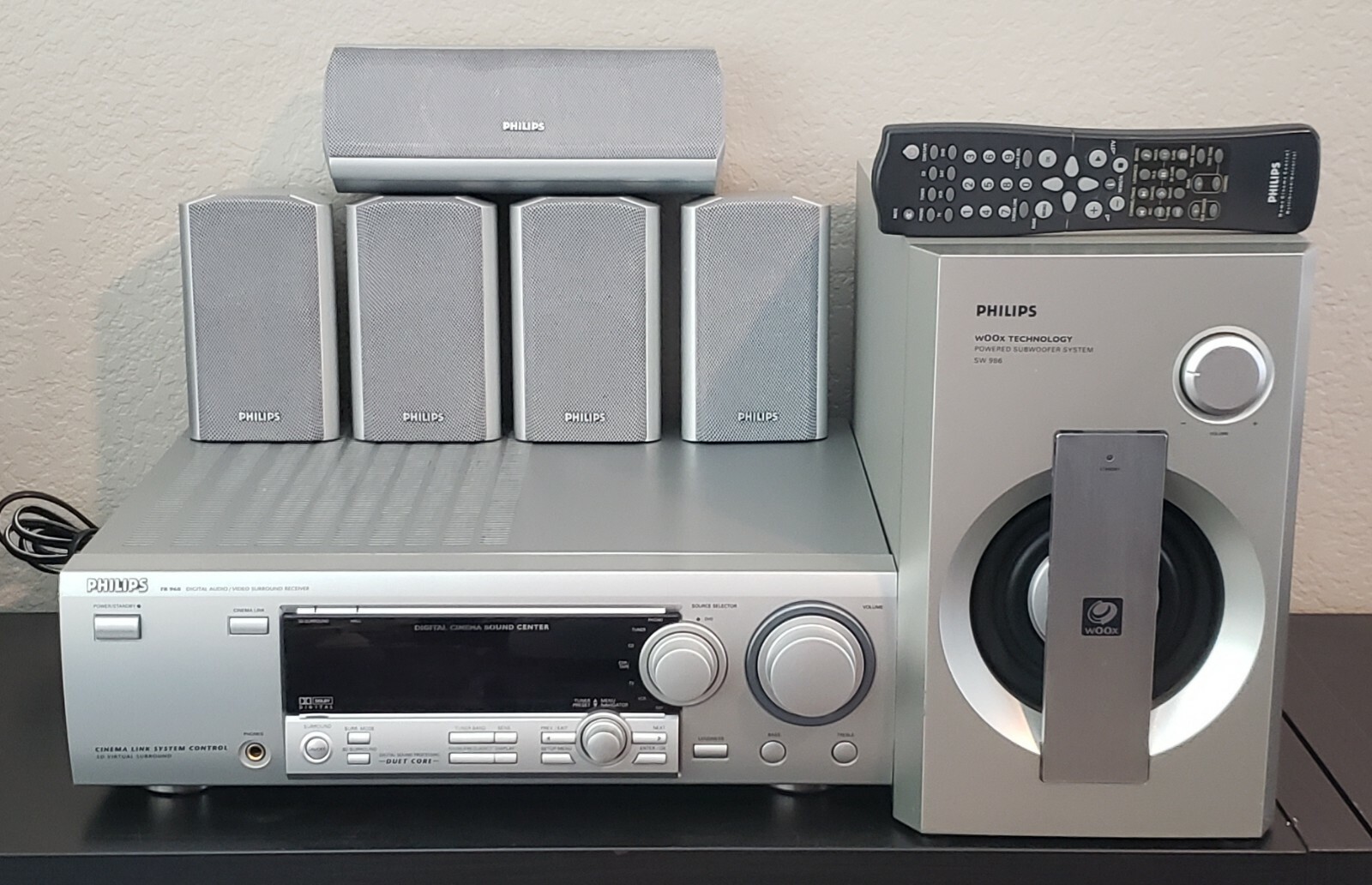 philips hi fi 5.1 multimedia home theatre remote