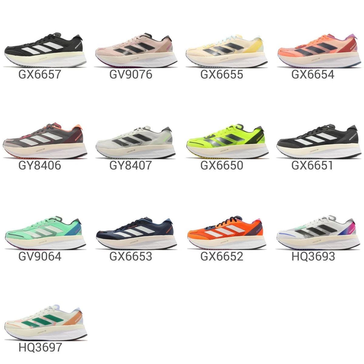 adidas Adizero Boston 11 Men Women Running Marathon Shoes Sneakers Pick 1