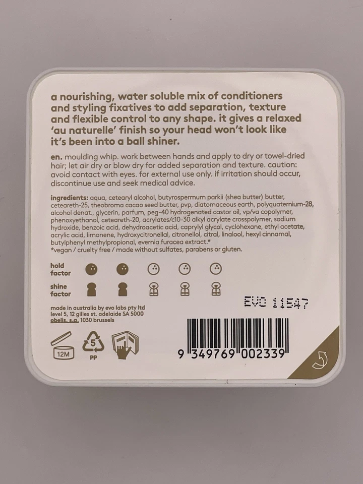 Texturiante EVO Casual Act Moulding Whip Fouetté 90 g/3,1 oz Foto 2 de 2