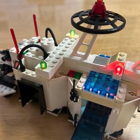 LEGO Classic Space Set Sonar Transmitting Cruiser 6783 w/Box Junk from Japan