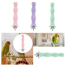 Parrot Perch Stand Toy Cage Accessories platform for Parrots Budgies Birds