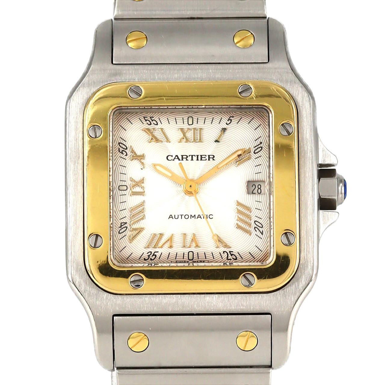 [Unserviced Value Price] Cartier Santos Galbee