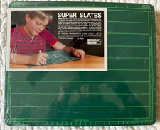 SUPER SLATE CHALKBOARDS.  One pack of 10.  NEW, but old vintage stock.  UNOPENED