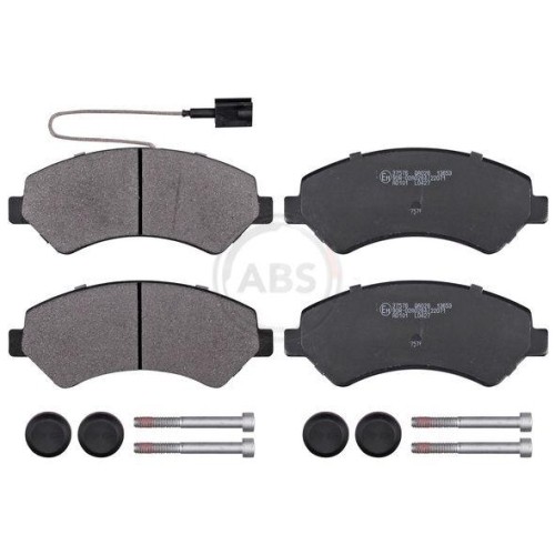 Plaquettes de frein ABS 37576 pour trajets urbains Citroen Fiat Opel