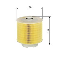 Bosch Luftfilter F 026 400 198 Filtereinsatz FüR Audi A6 4F2 4F5 4FH C6 Avant