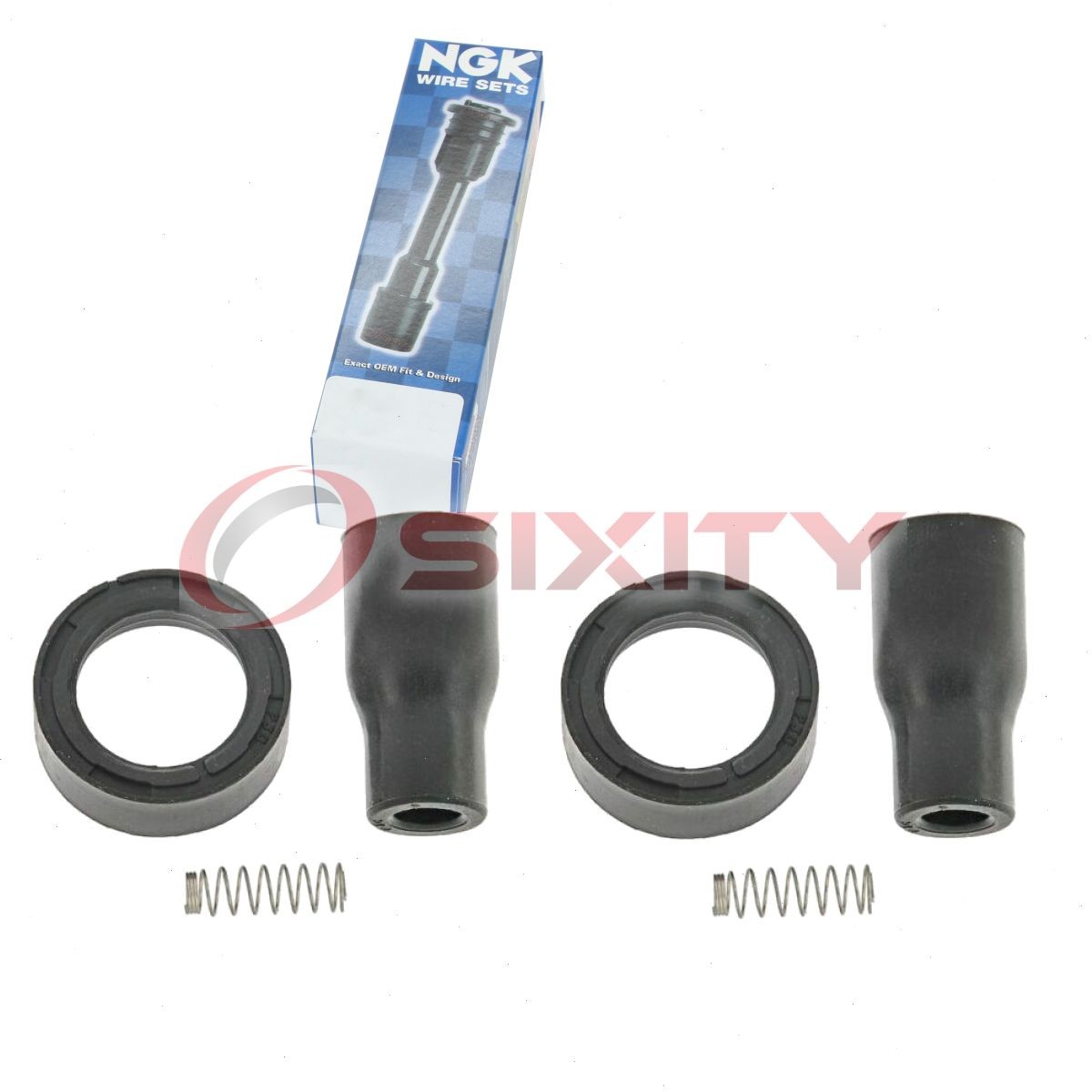 2 pc NGK 59028 CPB-K008 Ignition Coil Boots for Direct Spark Plug Wire  bd