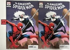 AMAZING SPIDER-MAN #27 GARBETT 1:25 VARIANT MARVEL 2023 LOT OF 2