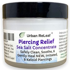 Urban ReLeaf PIERCING RELIEF Sea Salt Concentrate 3 Ounce Pack of 1 