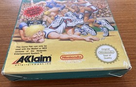 NES ~ ARCH RIVALS ~ Nintendo NES-Q4-AUS Game Cart + Sleeve + Inst + Box Pal A