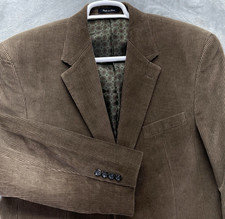 Ralph Lauren Blazer Men Size 42R two button Jacket Casual Corduroy Sport Coat