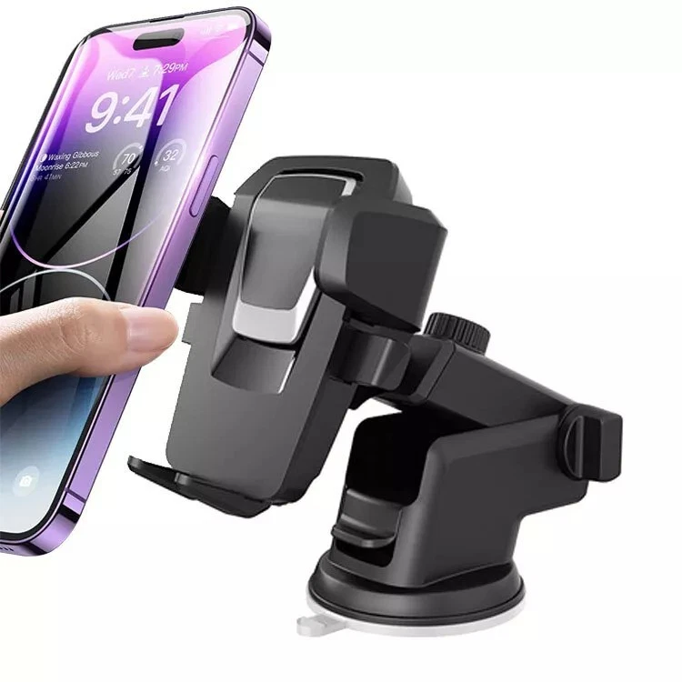 360° Car Phone Holder Mount Windshield Stand For iPhone 16 15 14 Pro Max Samsung - Image 3 of 4