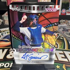 2025 Leaf Vivid Baseball In Glorious TechniColor Ted Simmons White 1/1 AUTO