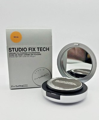 Mac Studio Fix Tech Cream-To-Powder Foundation NC35 NEW